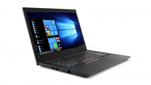 Lenovo ThinkPad L480 to urodziwa obudowa, 14 cali ekranu, system operacyjny Windows 10, czytnik linii papilarnych, mocny czterordzeniowy procesor Core i5 ósmej generacji, 16 giga pamięci ram, czytnik kart pamięci, 256 giga na dysku SSD, wbudowany mikrofon, jeden port HDMI, cztery porty USB, pojemna bateria, jakość Full HD i niska masa własna